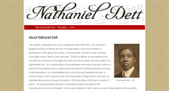 Desktop Screenshot of nathanieldett.org