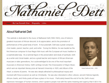 Tablet Screenshot of nathanieldett.org